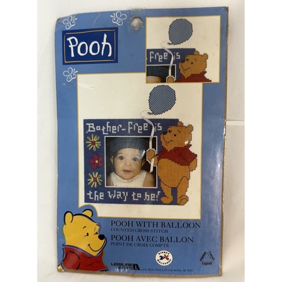 Leisure Arts Other - Leisure Arts Cross Stitch Winnie The Pooh With Balloon 13267